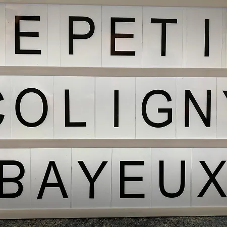 Le Petit Coligny Апартаменты Байе